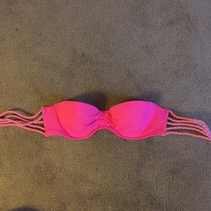 Hot pink Victoria secret bathing suit top